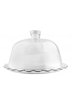 96874 PB PETITE CAKE PLATE WITH DOME LID IN GB - 26.5 CM